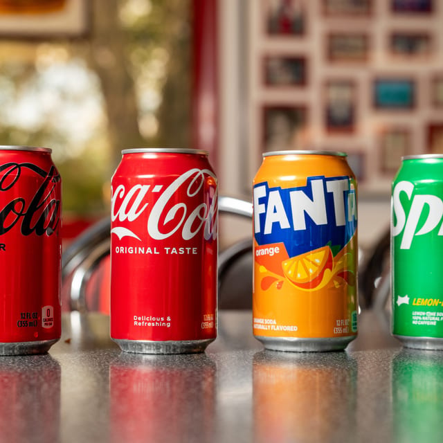 Canned Sodas.
