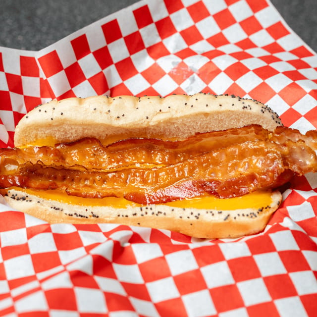 Bacon Cheddar Dog.