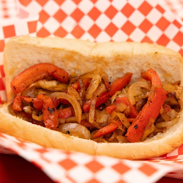Italian Sausage Sandwich.