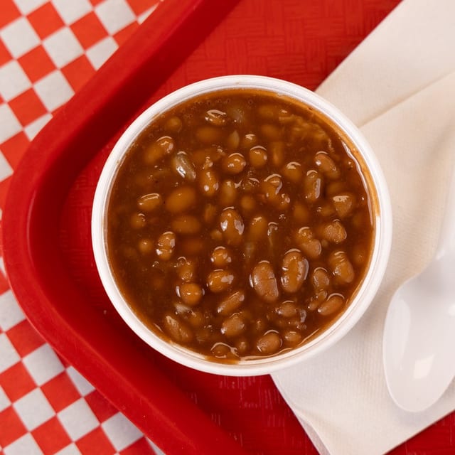 Half Pan Baked Beans - Serves 24.