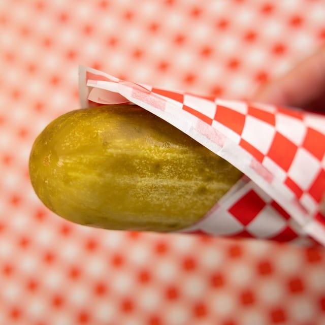 Kosher Dill Pickle.
